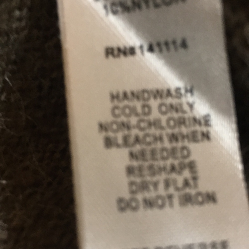 Zara Olive Green Hooded Poncho - Picture 5 of 8